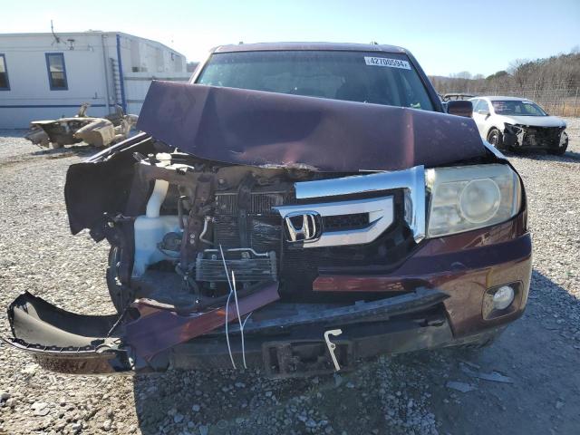 5FNYF48589B015580 - 2009 HONDA PILOT EXL MAROON photo 5