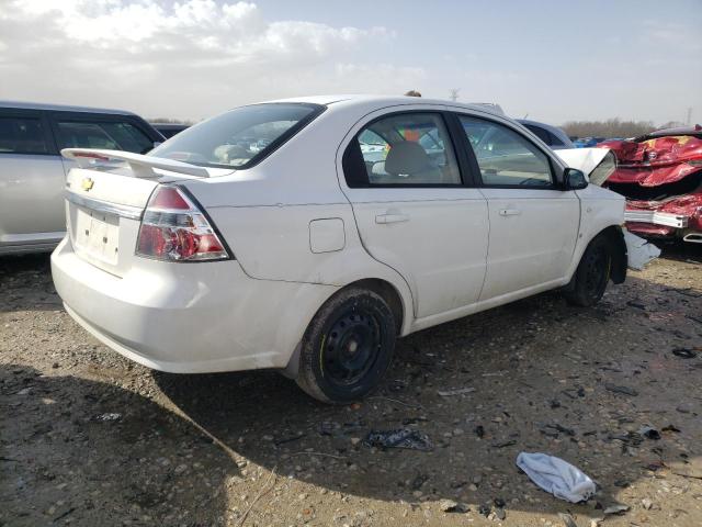 KL1TG56657B099602 - 2007 CHEVROLET AVEO LS LT WHITE photo 3