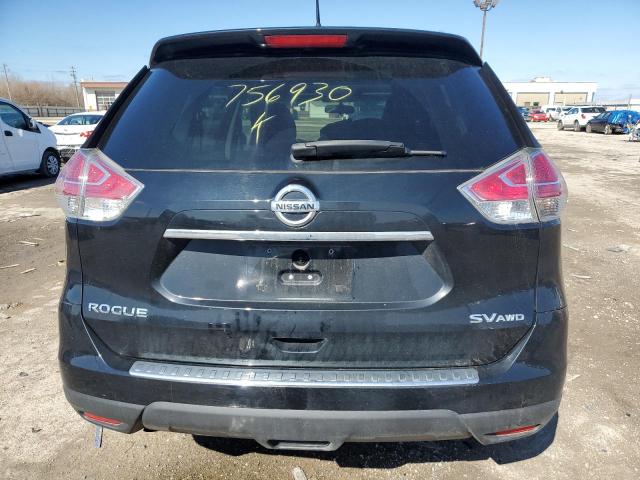 5N1AT2MV9FC756930 - 2015 NISSAN ROGUE S BLACK photo 6