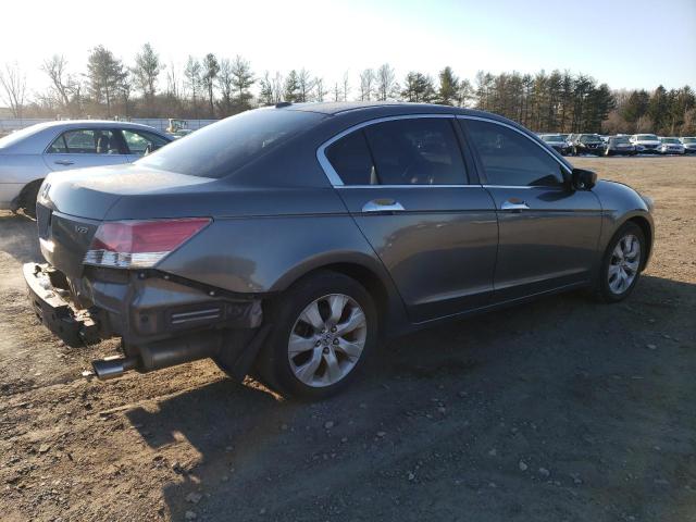 1HGCP36878A060050 - 2008 HONDA ACCORD EXL GRAY photo 3