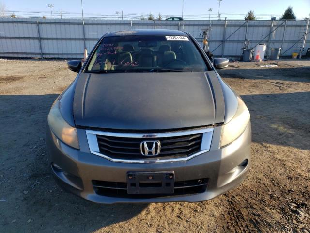 1HGCP36878A060050 - 2008 HONDA ACCORD EXL GRAY photo 5