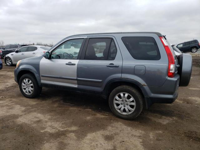 JHLRD789X5C010776 - 2005 HONDA CR-V SE GRAY photo 2