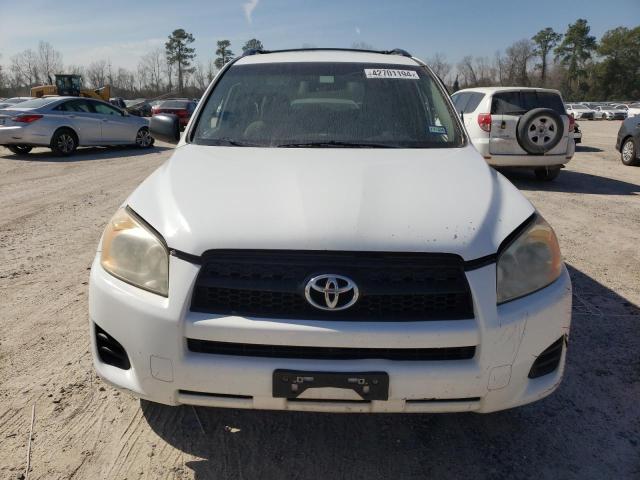 JTMZF4DV6AD017236 - 2010 TOYOTA RAV4 WHITE photo 5