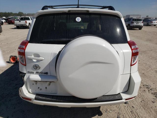 JTMZF4DV6AD017236 - 2010 TOYOTA RAV4 WHITE photo 6