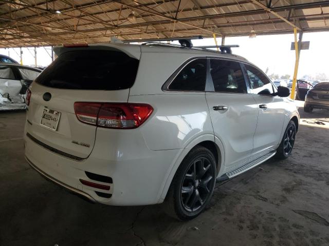 5XYPK4A11GG120143 - 2016 KIA SORENTO SX WHITE photo 3