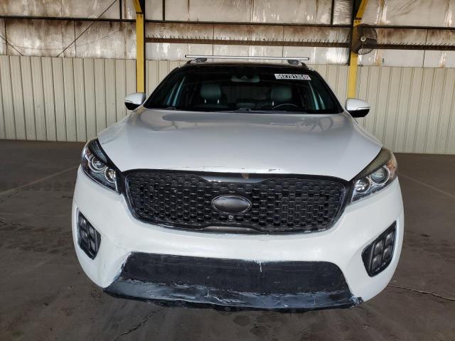 5XYPK4A11GG120143 - 2016 KIA SORENTO SX WHITE photo 5