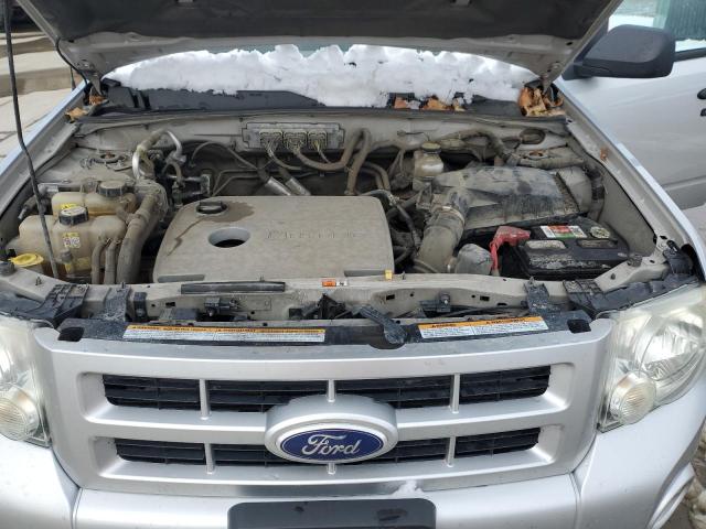 1FMCU4K36AKA70653 - 2010 FORD ESCAPE HYBRID SILVER photo 11