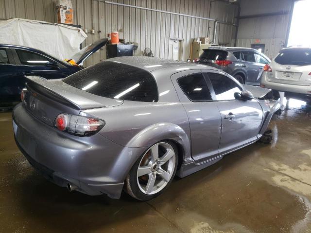 JM1FE17N140114226 - 2004 MAZDA RX8 GRAY photo 3