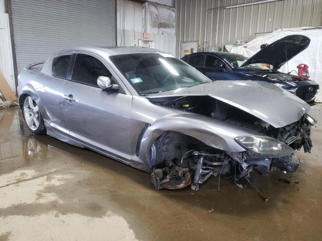 JM1FE17N140114226 - 2004 MAZDA RX8 GRAY photo 4