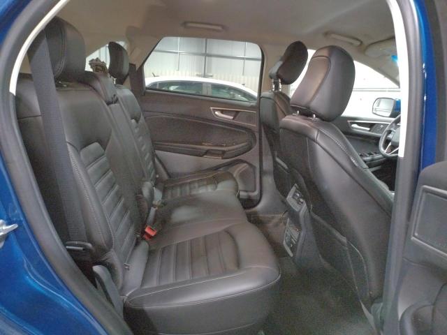 2FMPK4J98LBB11410 - 2020 FORD EDGE SEL BLUE photo 10