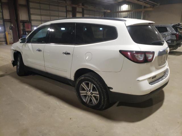 1GNKVGKD6FJ277104 - 2015 CHEVROLET TRAVERSE LT WHITE photo 2