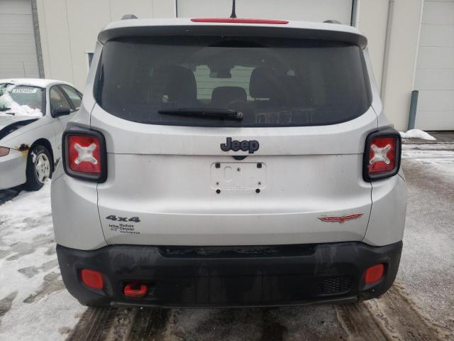 ZACCJBCT6GPD98959 - 2016 JEEP RENEGADE TRAILHAWK SILVER photo 6