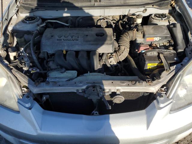 2T1KR32E37C682879 - 2007 TOYOTA COROLLA MA XR SILVER photo 12