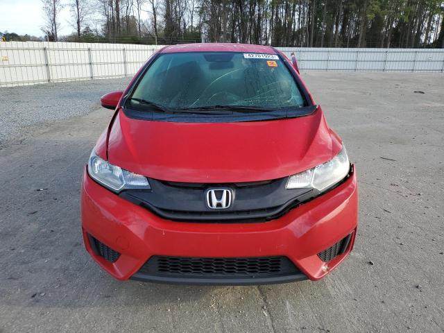 JHMGK5H51GX035037 - 2016 HONDA FIT LX RED photo 5