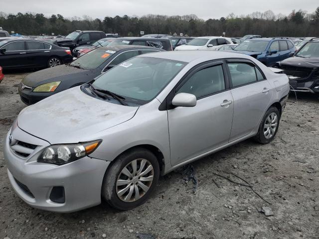 2T1BU4EEXCC800937 - 2012 TOYOTA COROLLA BASE SILVER photo 1