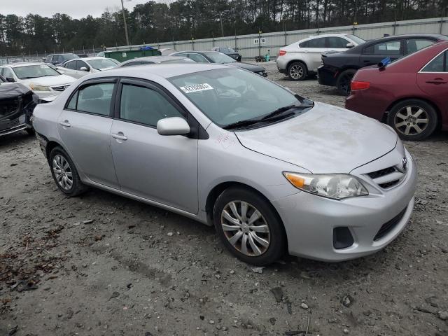 2T1BU4EEXCC800937 - 2012 TOYOTA COROLLA BASE SILVER photo 4