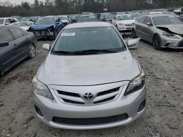 2T1BU4EEXCC800937 - 2012 TOYOTA COROLLA BASE SILVER photo 5