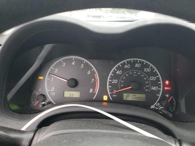 2T1BU4EEXCC800937 - 2012 TOYOTA COROLLA BASE SILVER photo 9