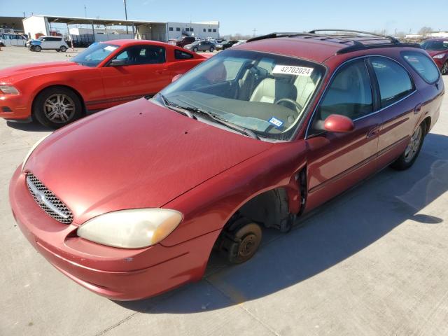 1FAFP58S11A166229 - 2001 FORD TAURUS SE BURGUNDY photo 1