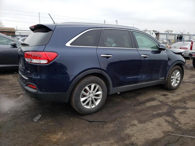 5XYPGDA50HG322395 - 2017 KIA SORENTO LX BLUE photo 3