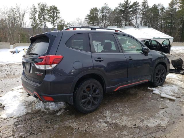 JF2SKAKC8KH506956 - 2019 SUBARU FORESTER SPORT GRAY photo 3