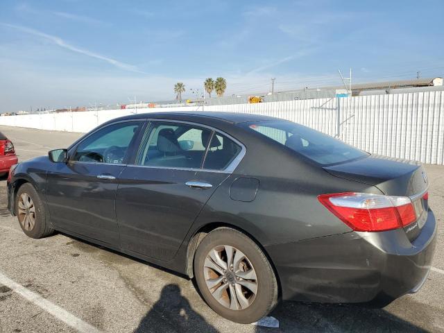 1HGCR2F36FA056724 - 2015 HONDA ACCORD LX GRAY photo 2