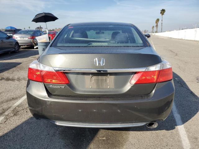 1HGCR2F36FA056724 - 2015 HONDA ACCORD LX GRAY photo 6