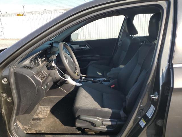 1HGCR2F36FA056724 - 2015 HONDA ACCORD LX GRAY photo 7