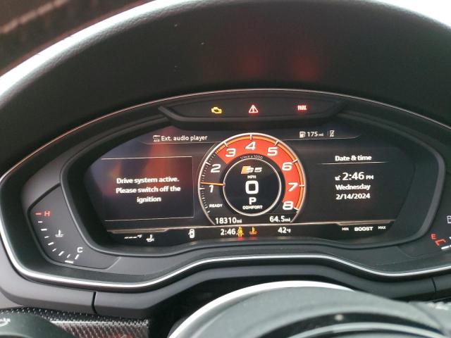 WAUC4CF53KA071354 - 2019 AUDI S5 PRESTIGE 白色 照片 9