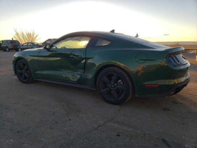 1FA6P8TH3N5129713 - 2022 FORD MUSTANG GREEN photo 2