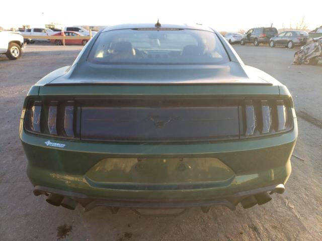 1FA6P8TH3N5129713 - 2022 FORD MUSTANG GREEN photo 6