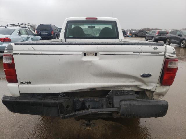 1FTYR10U73PA52173 - 2003 FORD RANGER WHITE photo 6