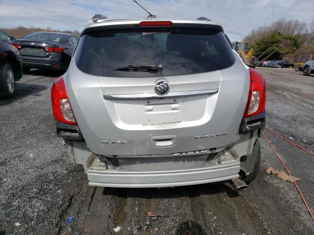 KL4CJASB0GB577439 - 2016 BUICK ENCORE SILVER photo 6