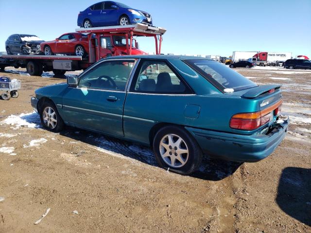 1FARP11J9RW265810 - 1994 FORD ESCORT LX GREEN photo 2