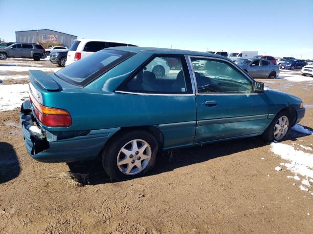 1FARP11J9RW265810 - 1994 FORD ESCORT LX GREEN photo 3