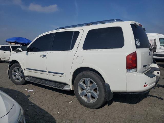 5N1BA0ND4AN615748 - 2010 NISSAN ARMADA SE WHITE photo 2