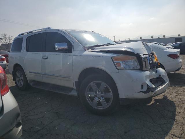 5N1BA0ND4AN615748 - 2010 NISSAN ARMADA SE WHITE photo 4