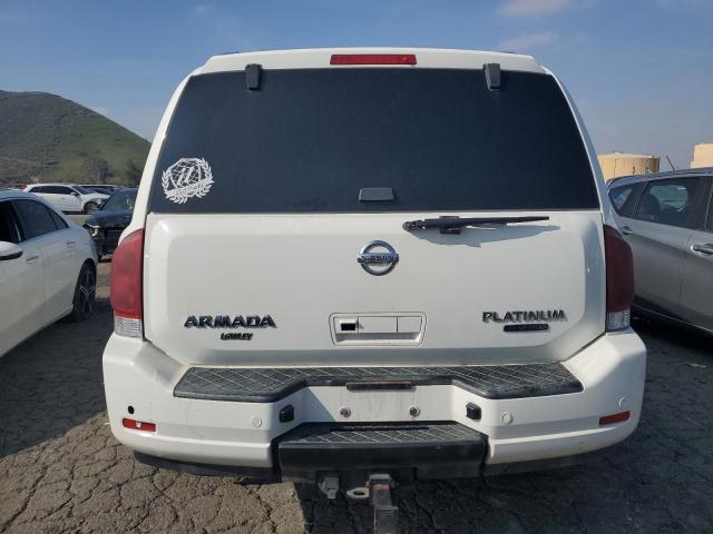 5N1BA0ND4AN615748 - 2010 NISSAN ARMADA SE WHITE photo 6