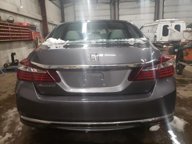 1HGCR2F3XHA048273 - 2017 HONDA ACCORD LX GRAY photo 6