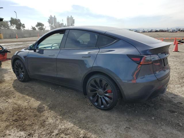 7SAYGDEF9PF752703 - 2023 TESLA MODEL Y GRAY photo 2