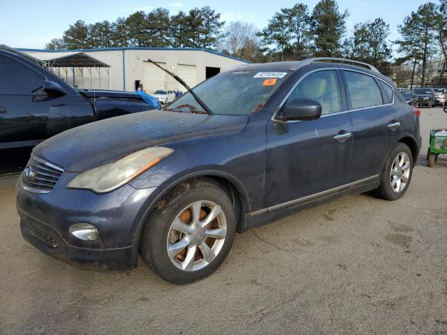 JNKAJ09E68M300290 - 2008 INFINITI EX35 BASE ლურჯი ფოტო 1