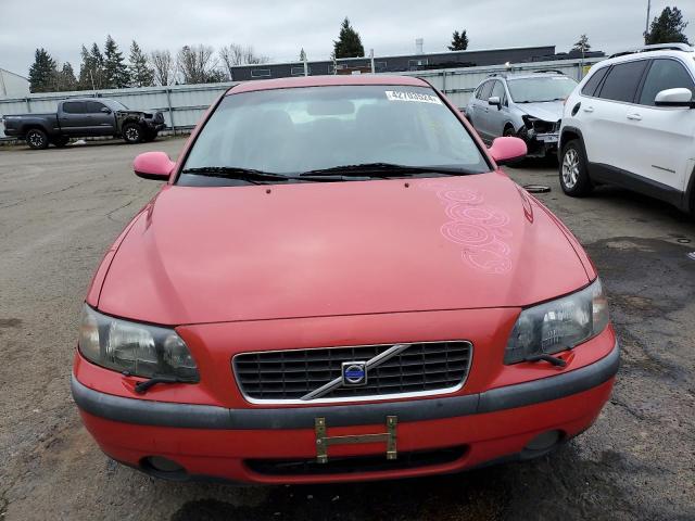 YV1RS58DX22181437 - 2002 VOLVO S60 2.4T RED photo 5