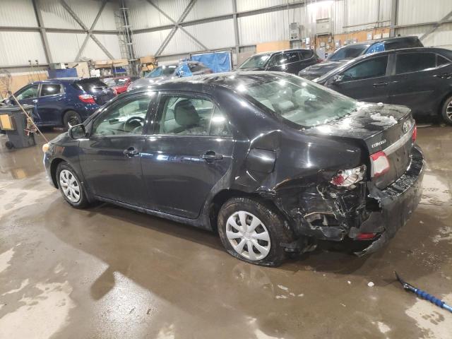 2T1BU4EE2BC654807 - 2011 TOYOTA COROLLA BASE BLACK photo 2