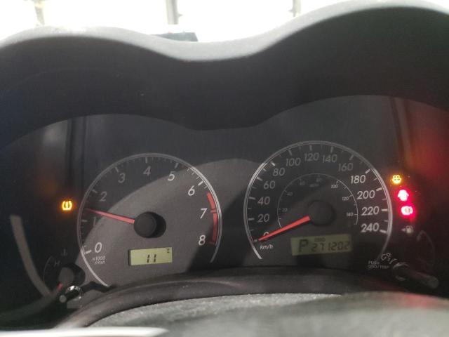 2T1BU4EE2BC654807 - 2011 TOYOTA COROLLA BASE BLACK photo 9