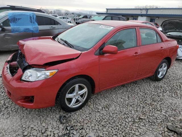 2T1BU4EE0AC521493 - 2010 TOYOTA COROLLA BASE RED photo 1