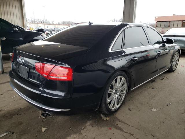 WAURGAFD3DN013883 - 2013 AUDI A8 L QUATTRO BLACK photo 3