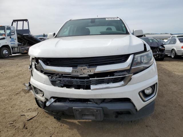 1GCGSBE38F1166552 - 2015 CHEVROLET COLORADO LT WHITE photo 5