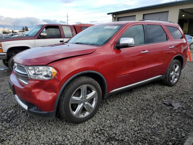 1D4SE5GT6BC594797 - 2011 DODGE DURANGO CITADEL RED photo 1