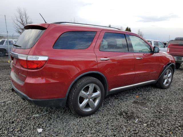 1D4SE5GT6BC594797 - 2011 DODGE DURANGO CITADEL RED photo 3