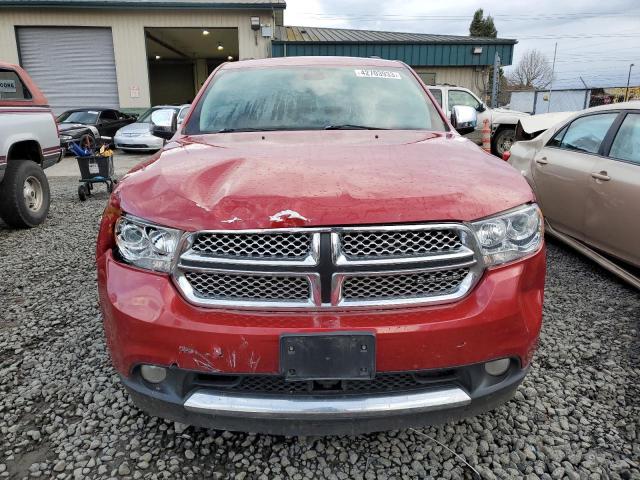 1D4SE5GT6BC594797 - 2011 DODGE DURANGO CITADEL RED photo 5